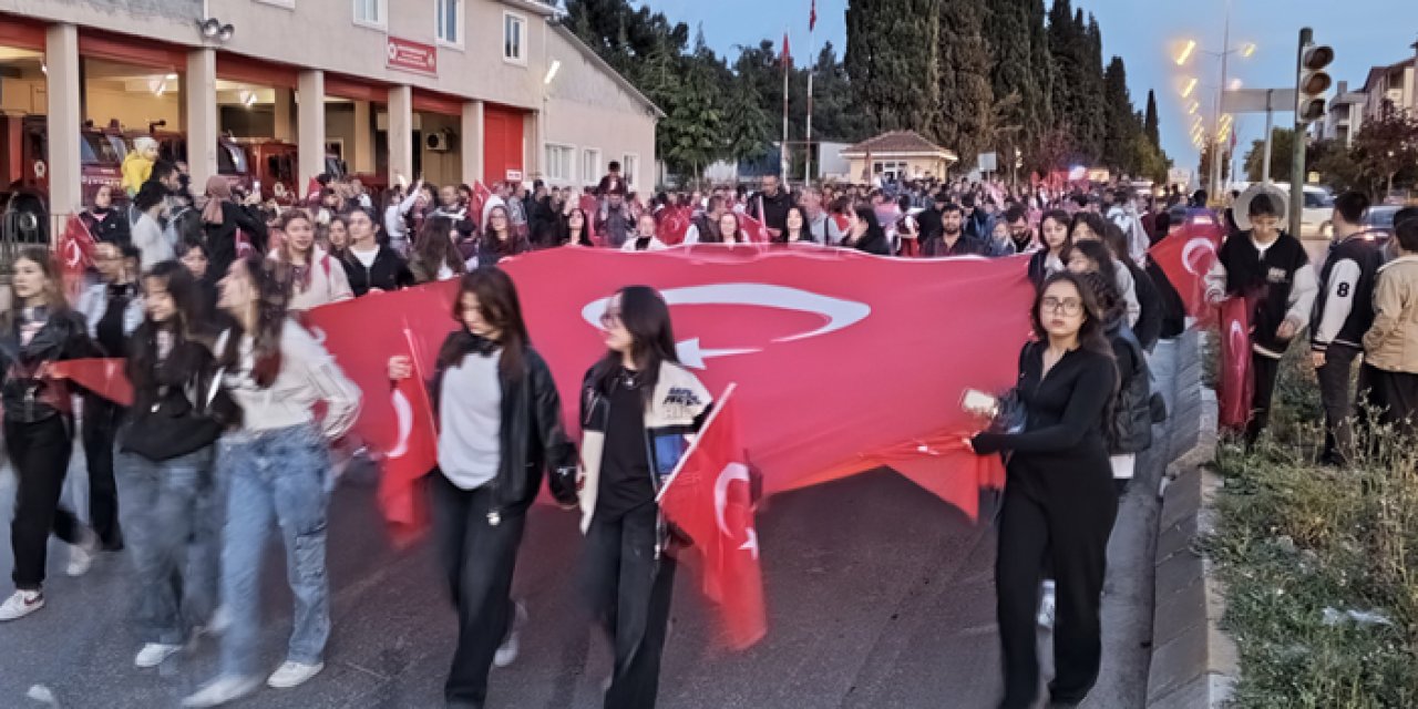 Samsun'da 19 Mayıs için Gençlik Yürüyüşü