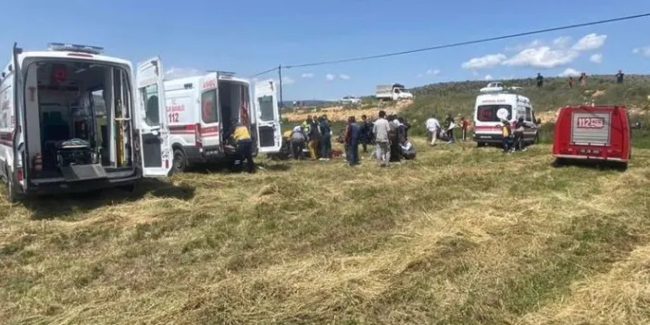 Tokat'ta feci kaza! Otomobil takla attı: 1'i ağır 4 yaralı