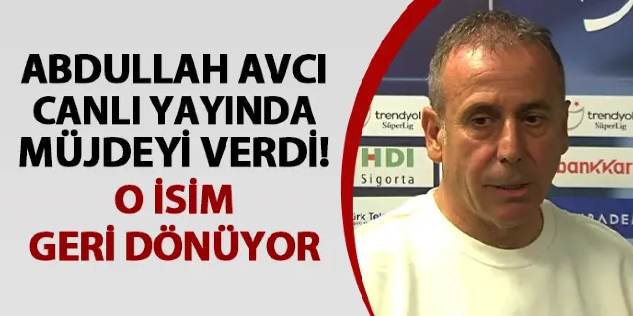 Trabzonspor’da Trezeguet’den iyi haber! Avcı tarih verdi