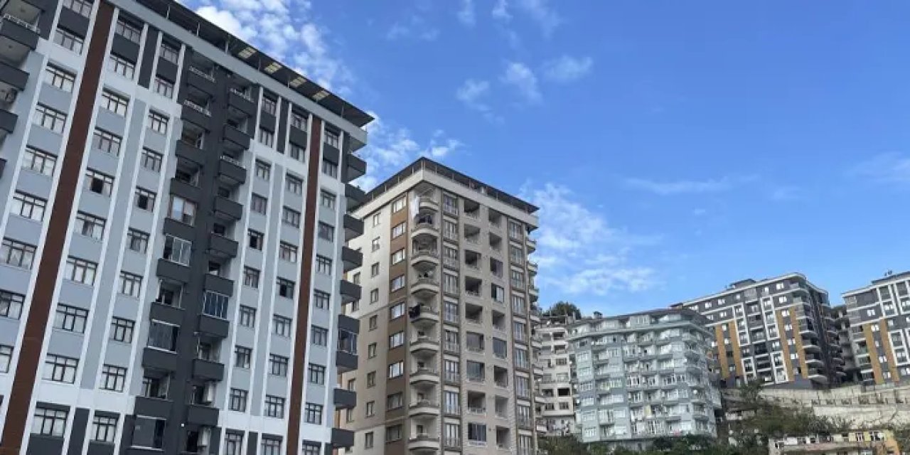 Rize'de konut satışları düşüşte