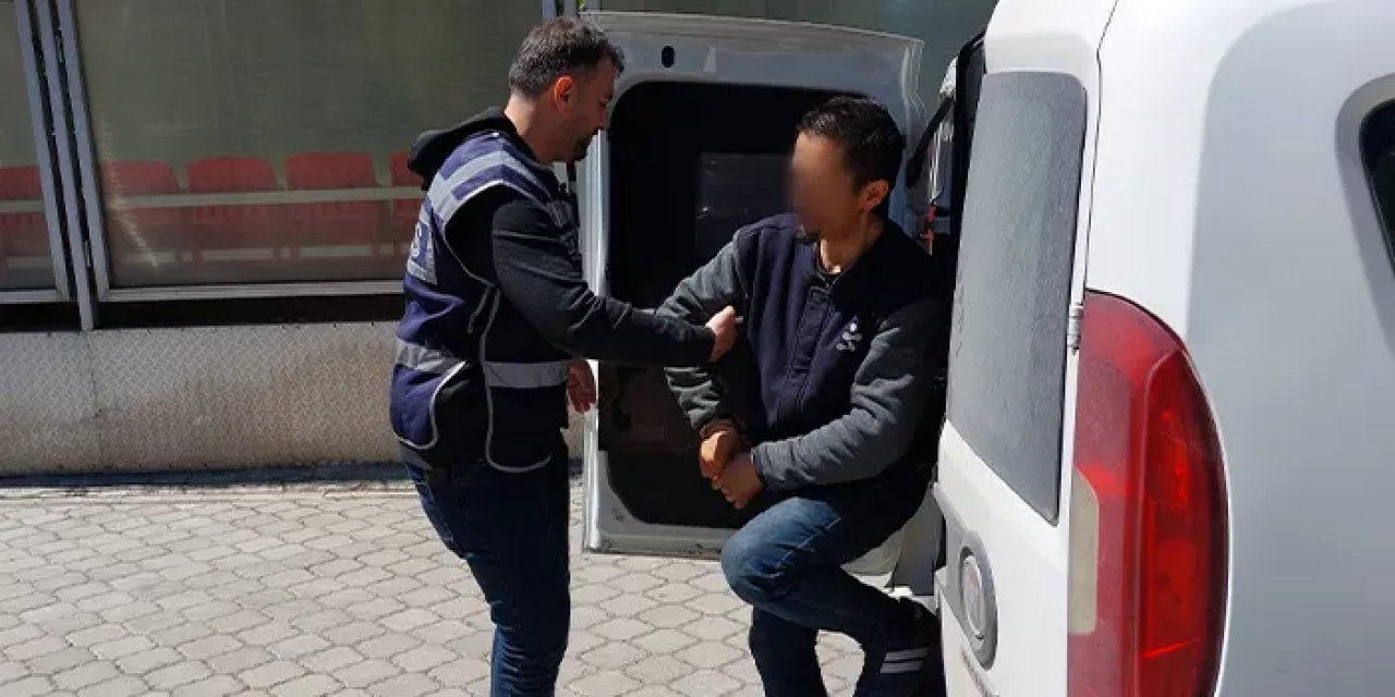 Samsun'da iş yerinde hırsızlık yaptı! Çatı katında yakalandı