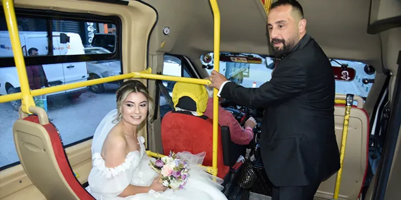 Artvin'de gelin ve damat farkındalık için bakın ne yaptı