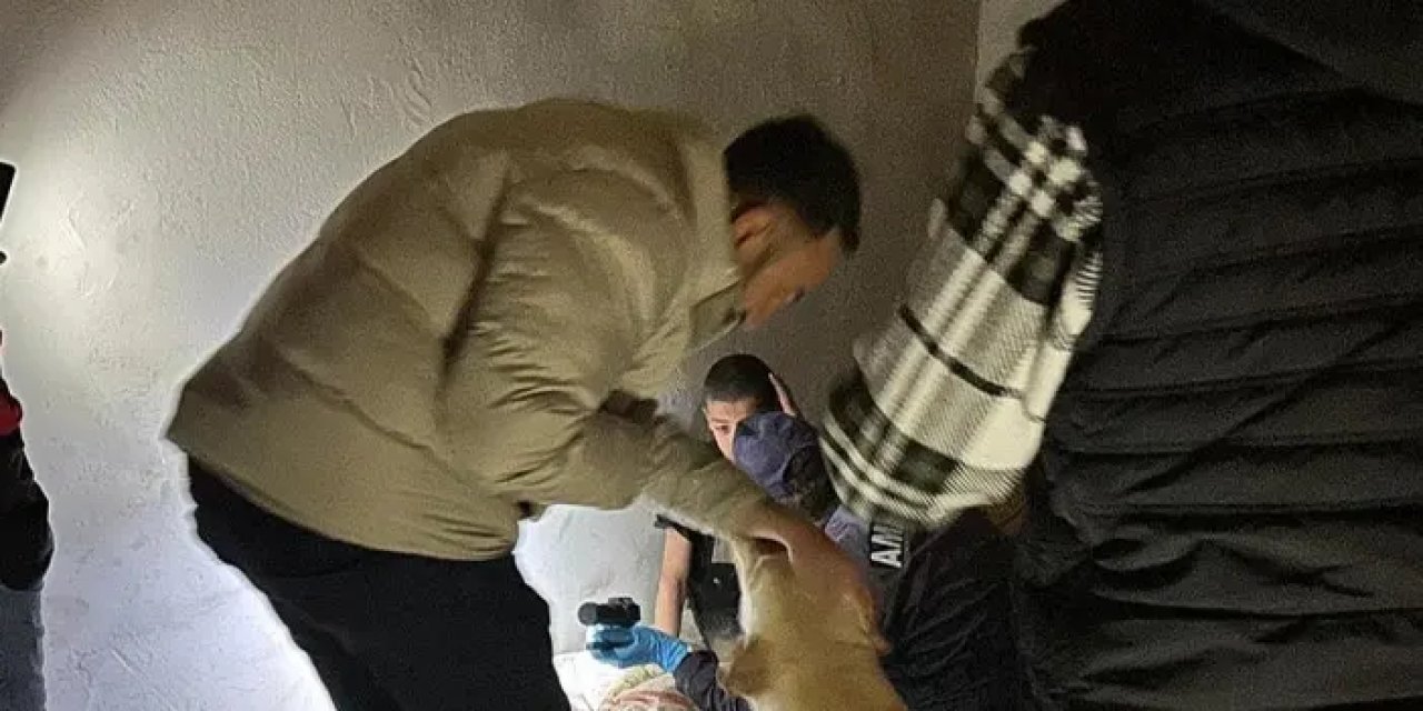 Gümüşhane'de tüm ekipler seferber oldu! Samanlıkta uyurken bulundu