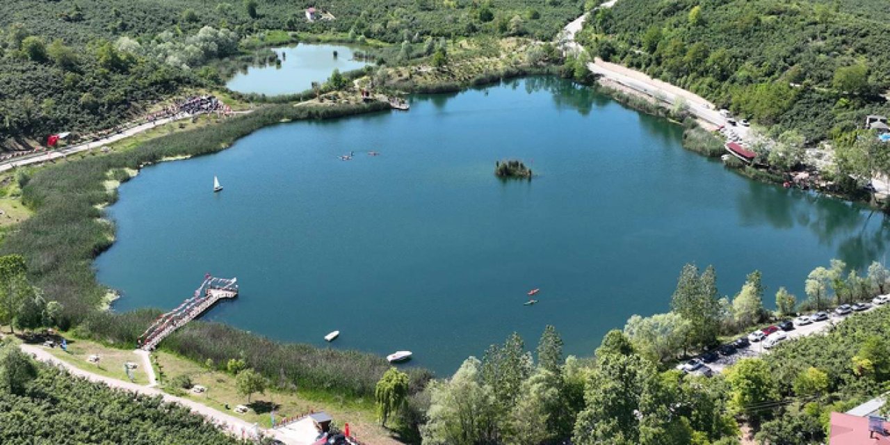 Ordu'daki Gaga Gölü turizme kazandırıldı