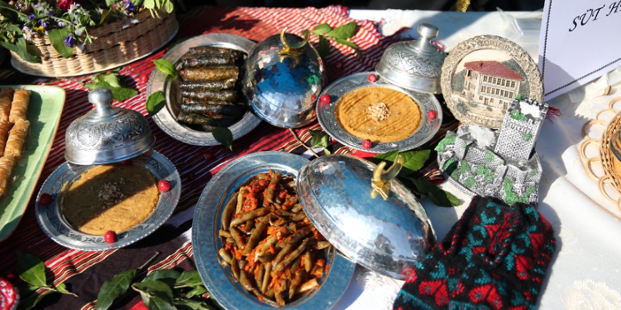 Rize'nin yöresel lezzetleri "Türk Mutfağı Haftası"nda tanıtıldı