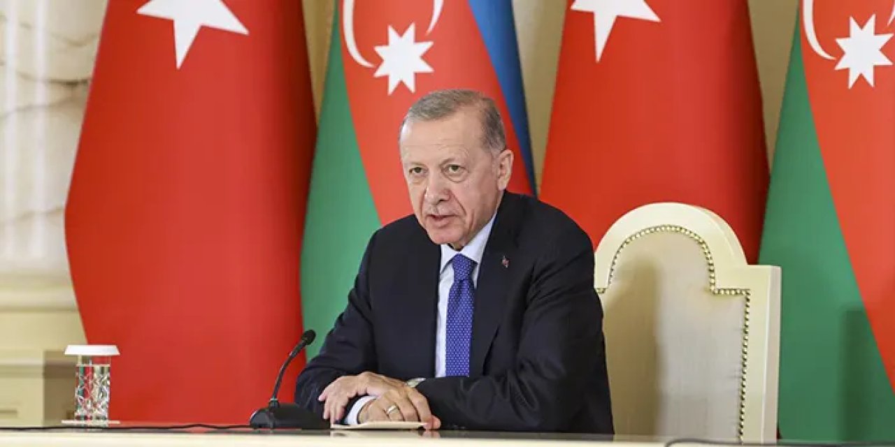 Cumhurbaşkanı Erdoğan'dan Azerbaycan'ın Bağımsızlık Günü mesajı