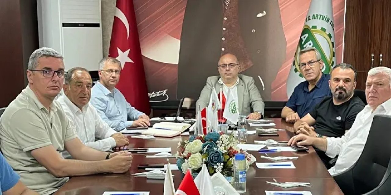 Artvin Ticaret ve Sanayi Odasının mayıs ayı meclis toplantısı! Turizm konuşuldu