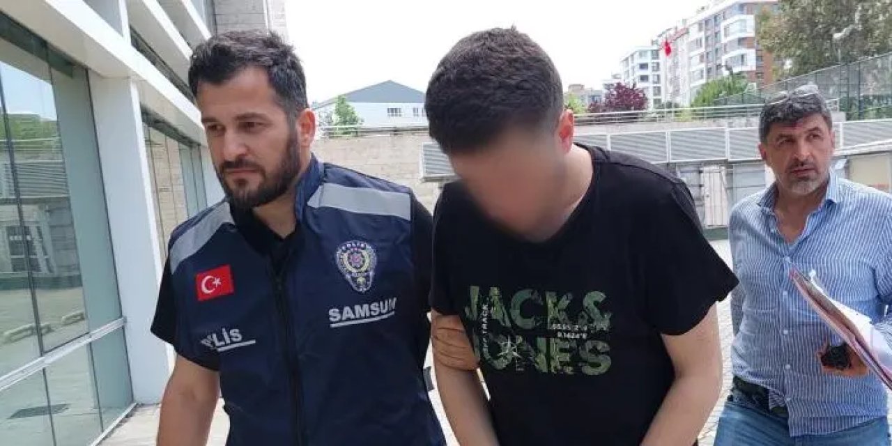 Samsun'da marketten çaldığı şaşırttı