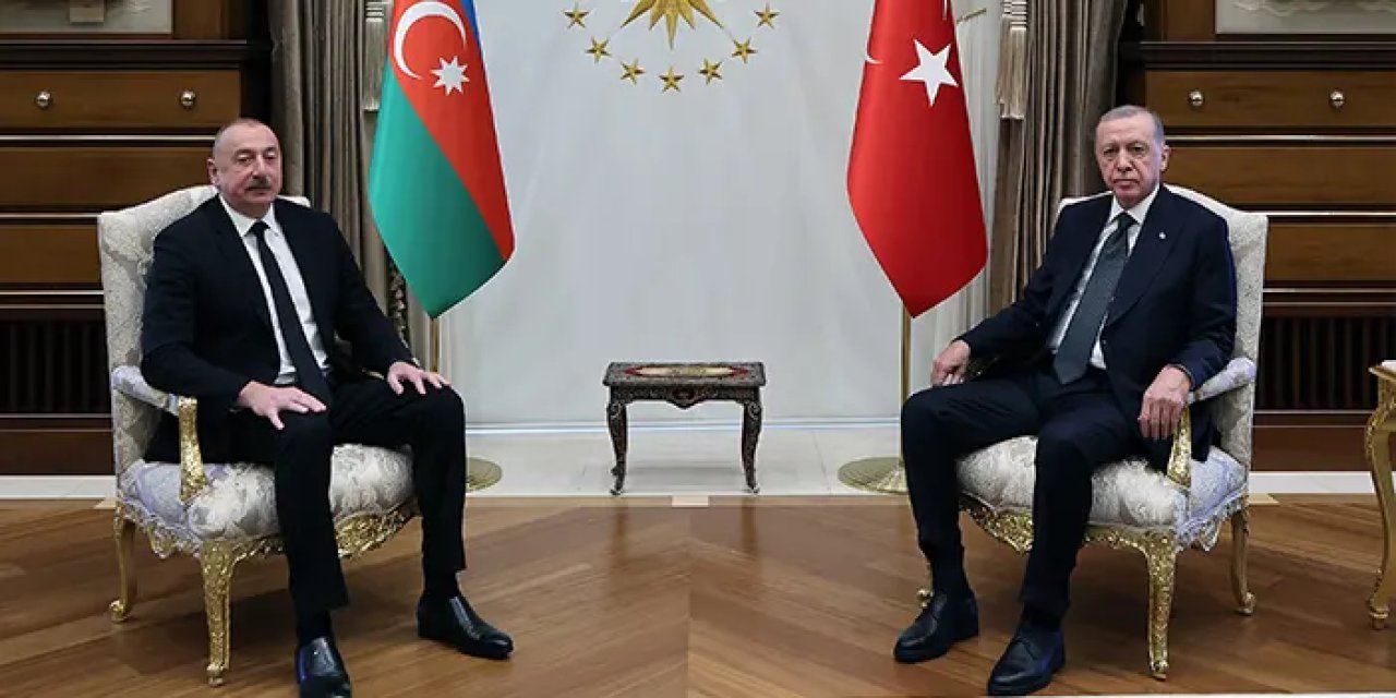 Cumhurbaşkanı Erdoğan, Azerbaycanlı mevkidaşı Aliyev ile görüştü
