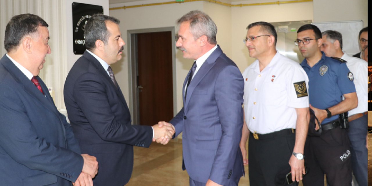 Samsun Havza'da bayramlaşma programı