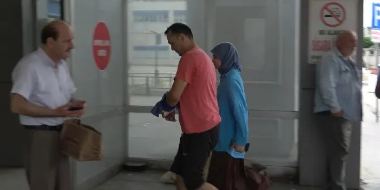 Samsun'da acemi kasaplar hastanelik oldu