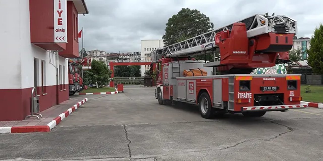 Rize'de herkes bayram tatilinde onlar görevinin başında