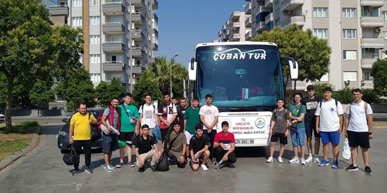 Muğlalı gençler yaz döneminde Trabzon'da gençlik kamplarında