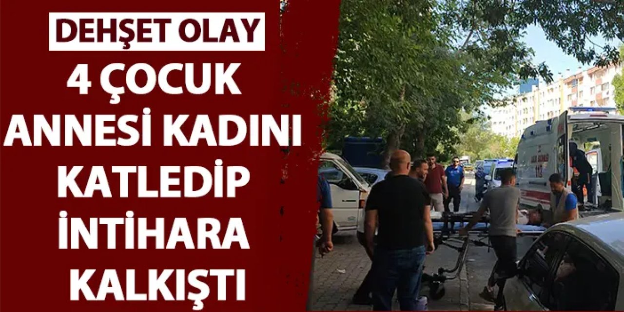 Konya’da önce arkadaşını öldürdü sonra intihar etti