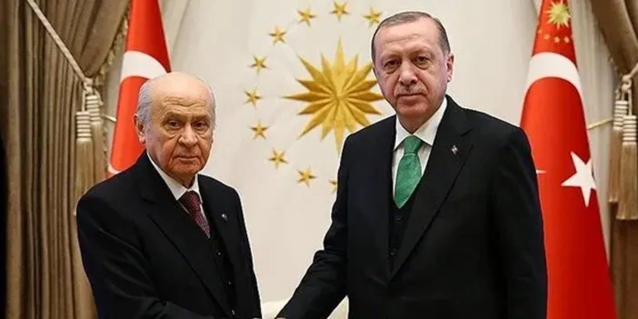Erdoğan ile Bahçeli Cumhurbaşkanlığı Külliyesinde Bir Araya Geliyor