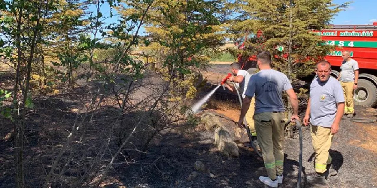 Kırklareli’nde korkutan orman yangını