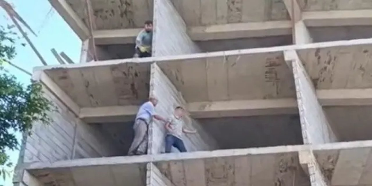 Adıyaman’da intihar etmek istedi! İnşaat bekçisi genci ölümden kurtardı