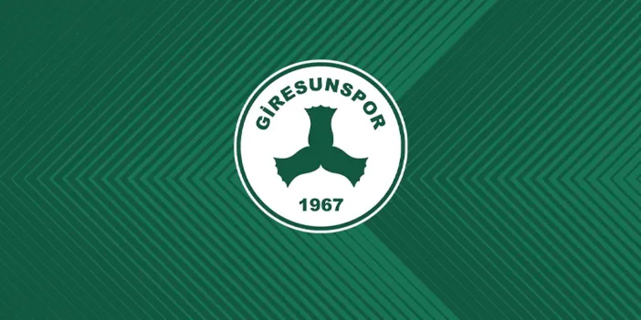 Giresunspor'da beklenmedik gelişme! Sözleşmesini fesh edip ayrıldı