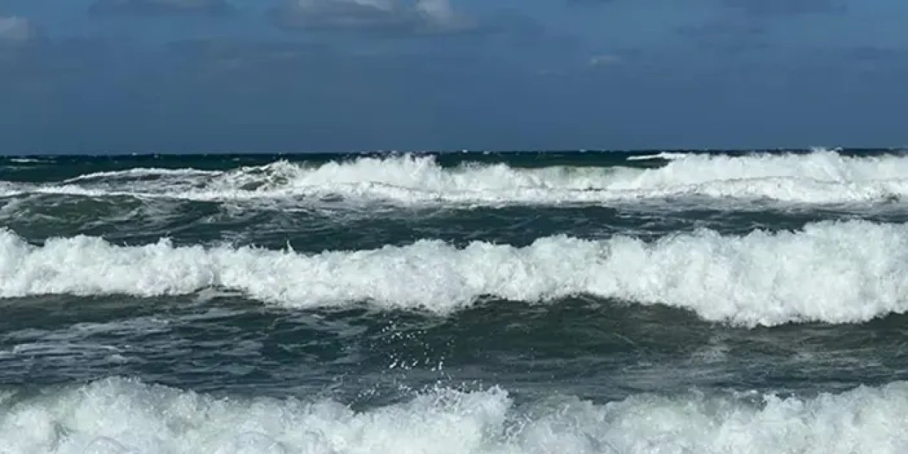 Samsun'da denize çeken akıntı uyarısı yapıldı