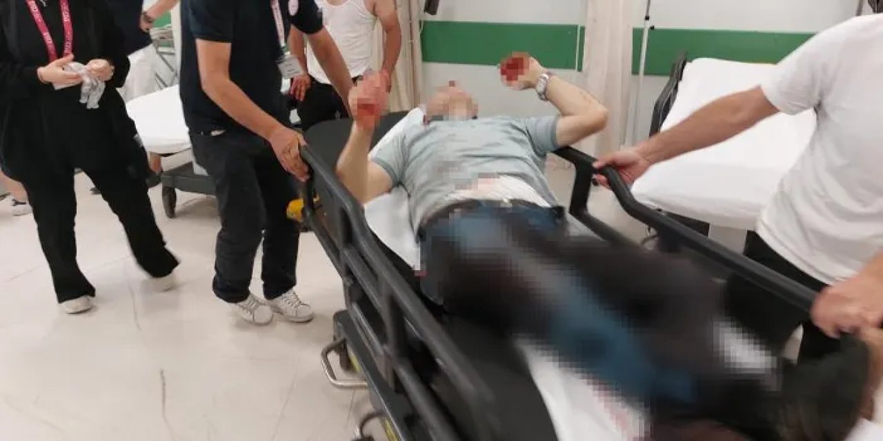 Samsun'da düğünde kazara kendini vurdu! Hastanelik oldu