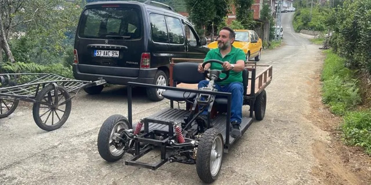 Rize’nin elektrikli aracı Fafatuka!