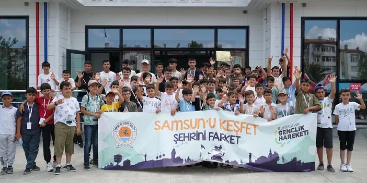 Öğrenciler Samsun’u keşfetti