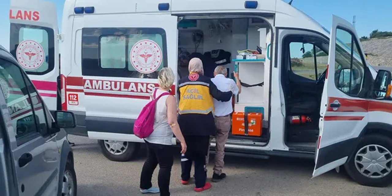 Sinop'ta trafik kazası: 2 yaralı