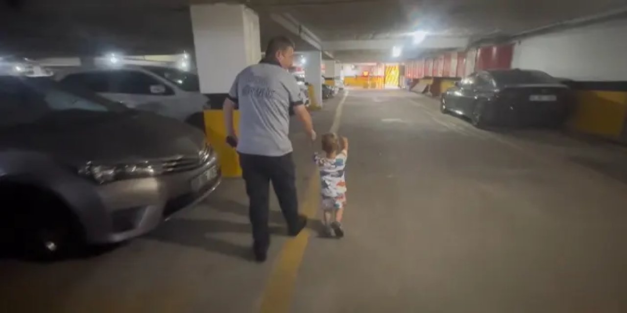 Samsun'da 2 yaşındaki çocuğu otoparkta unuttular