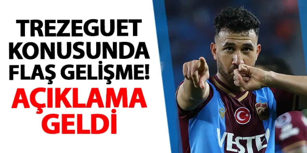Trabzonspor'da Trezeguet konusunda flaş gelişme! Açıklama geldi