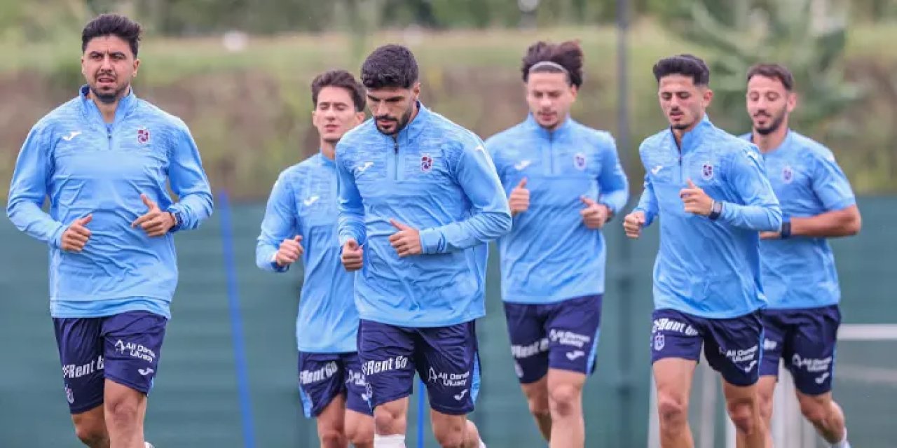 Trabzonspor'da Avcı futbolcuları zorladı