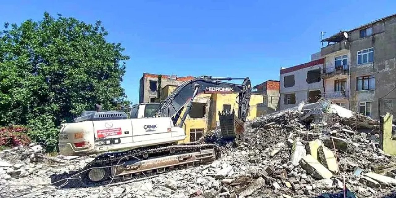 Samsun’da kentsel dönüşüm sürüyor