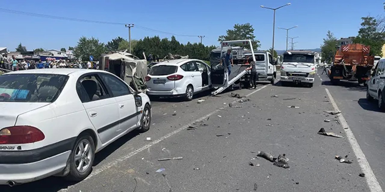 Bolu’da korkunç kaza! 2 kişi öldü 3 kişi yaralı
