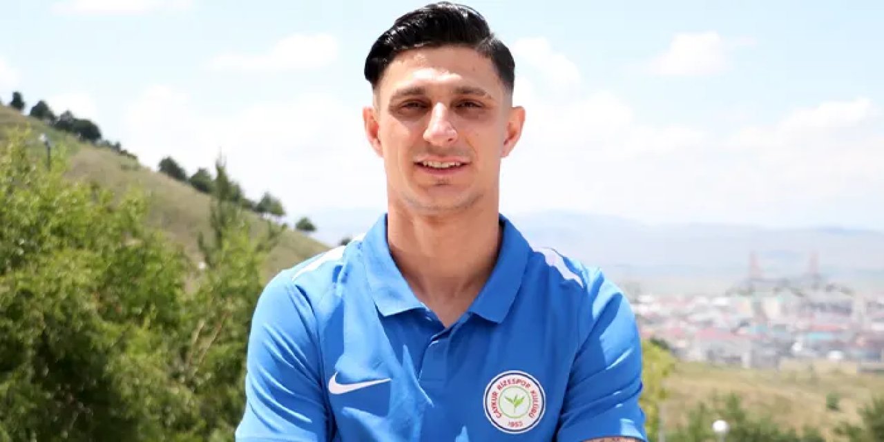 Rizespor'da sakatlık sürecini geride bıraktı! Yeni sezonu iple çekiyor