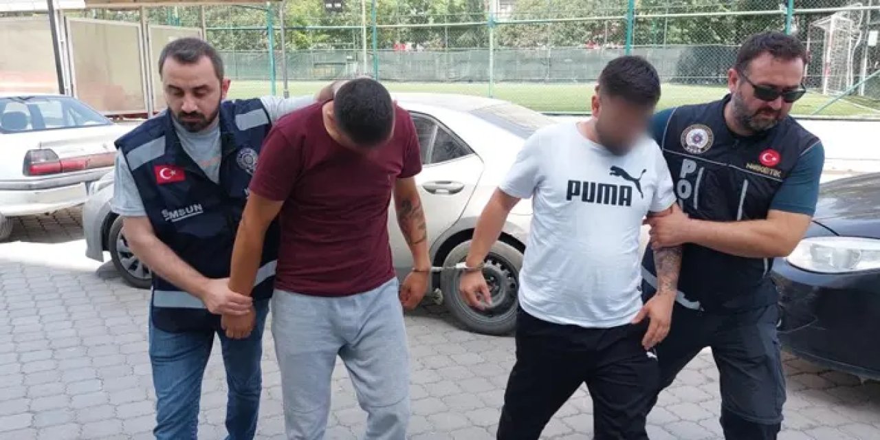 Samsun’da zehir baskını! 3 kişi adliyede