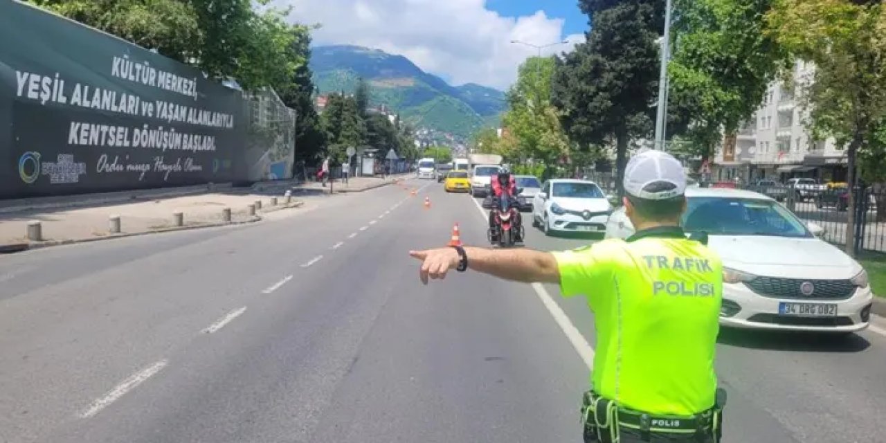 Ordu’da trafik denetlendi!