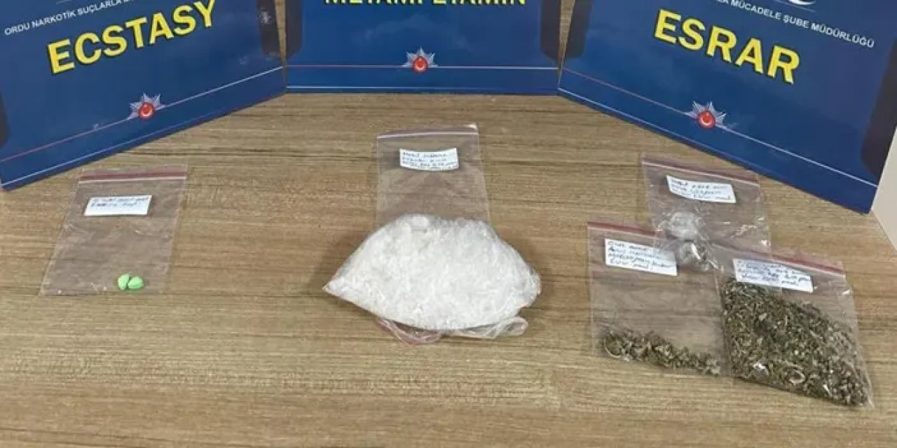 Ordu’da uyuşturucu ile mücadele! 13 operasyon