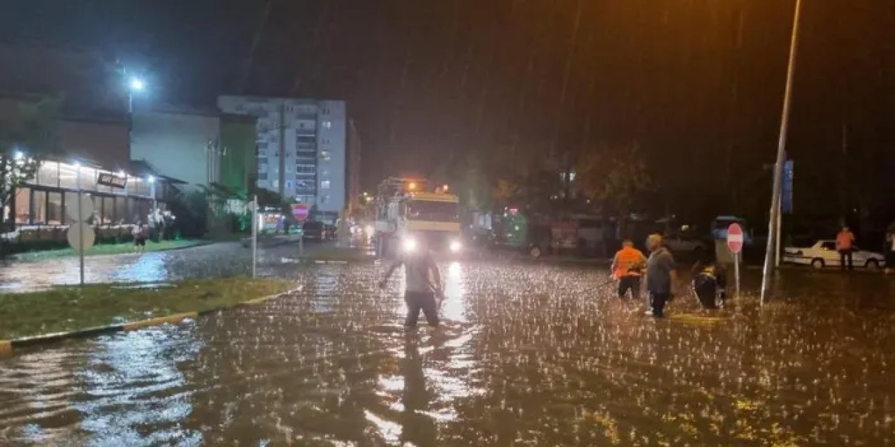 Samsun’da sel seferberliği!