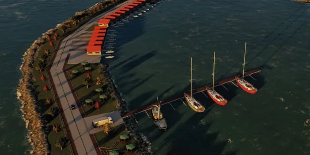 Giresun'da Pazarsuyu Balıkçı Barınağı yenilenecek