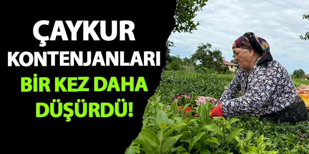 ÇAYKUR'dan kontenjan açıklaması! 25 kilograma düşürdü