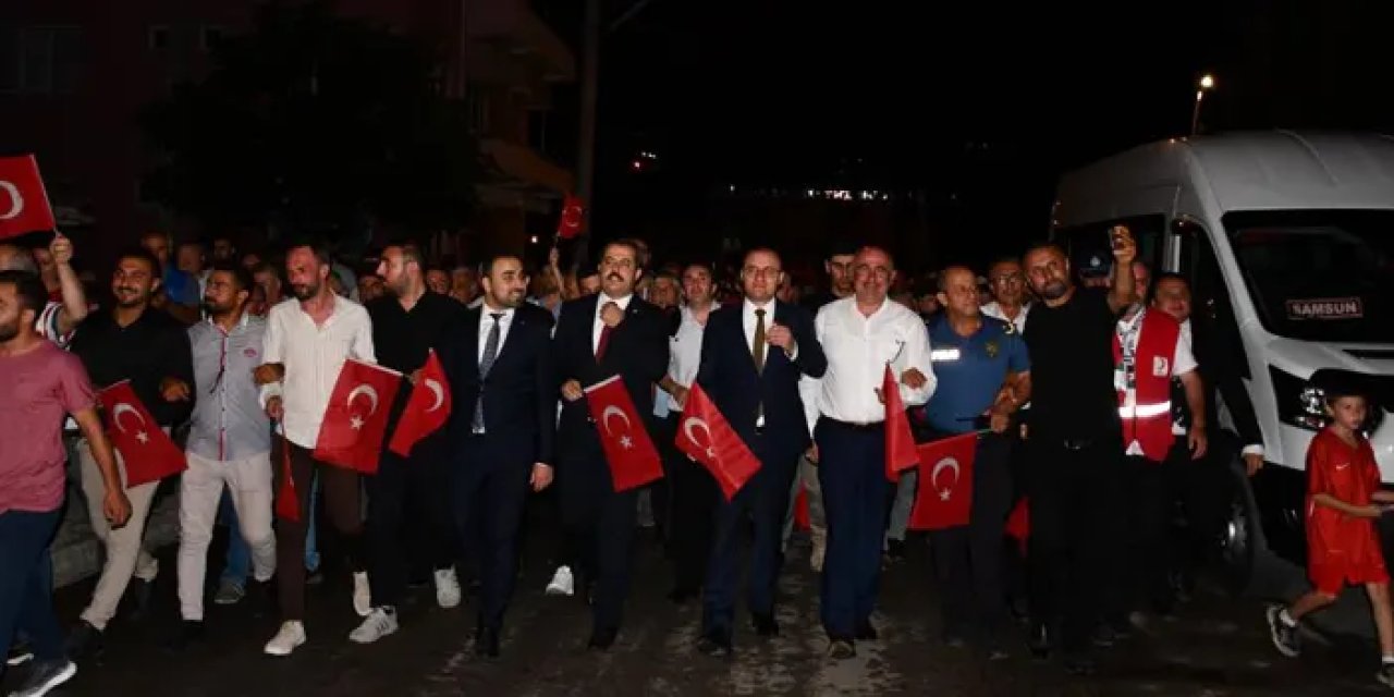 Vezirköprü’de 15 Temmuz Demokrasi ve Milli Birlik Günü Coşkuyla Kutlandı