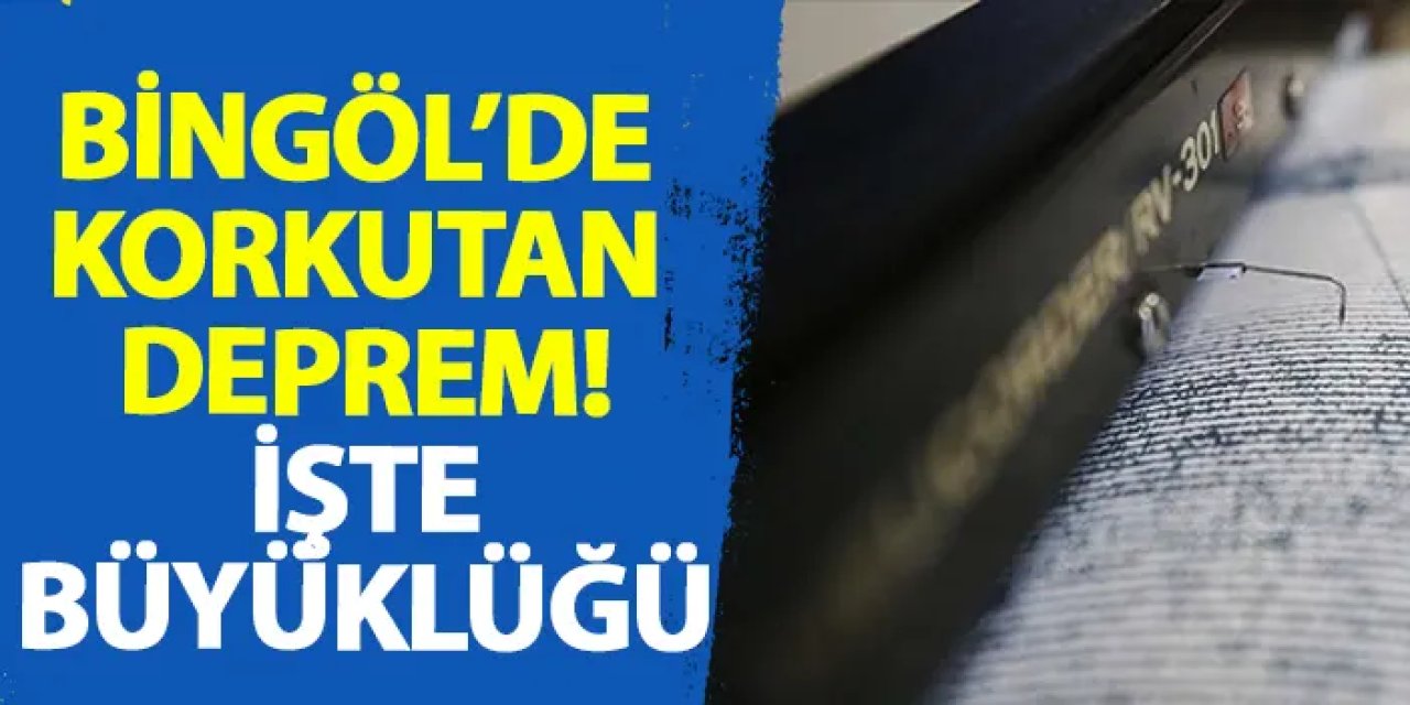 Bingöl Karlıova’da 4,3 Büyüklüğünde Deprem Meydana Geldi