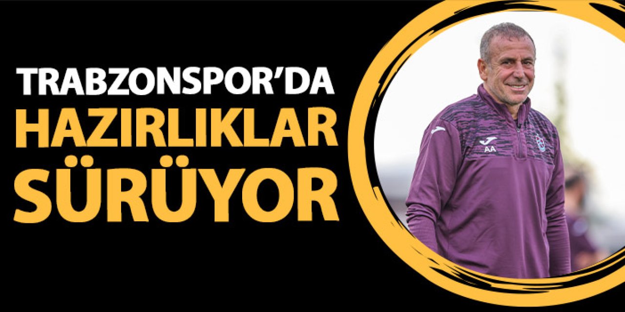 Trabzonspor, Ruzomberok rövanşı öncesi hazırlık temposunu artırdı