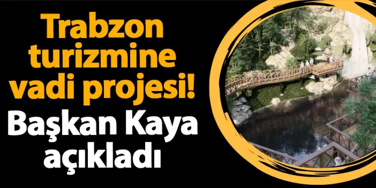 Ortahisar’da Kozluca Şelalesi Projesi Hayata Geçecek