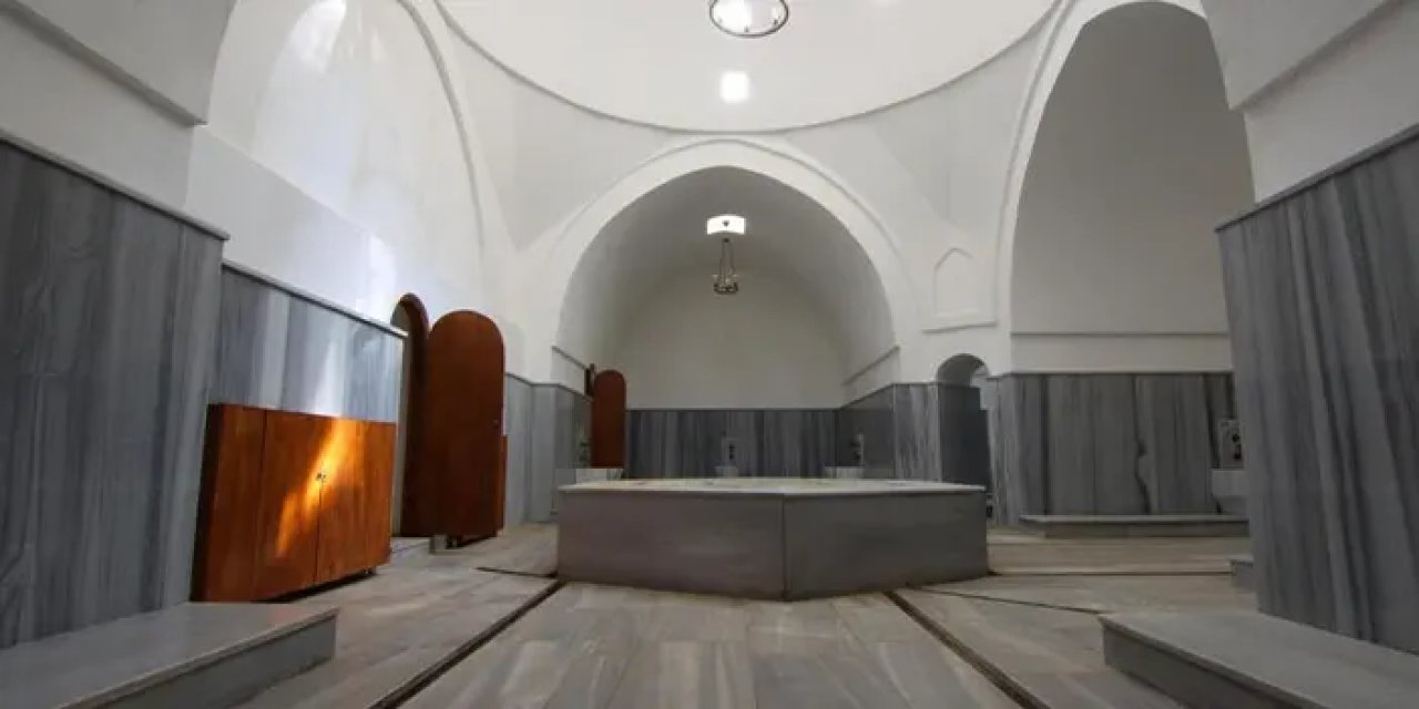 Samsun'da 530 yıllık tarihi şifa hamamı