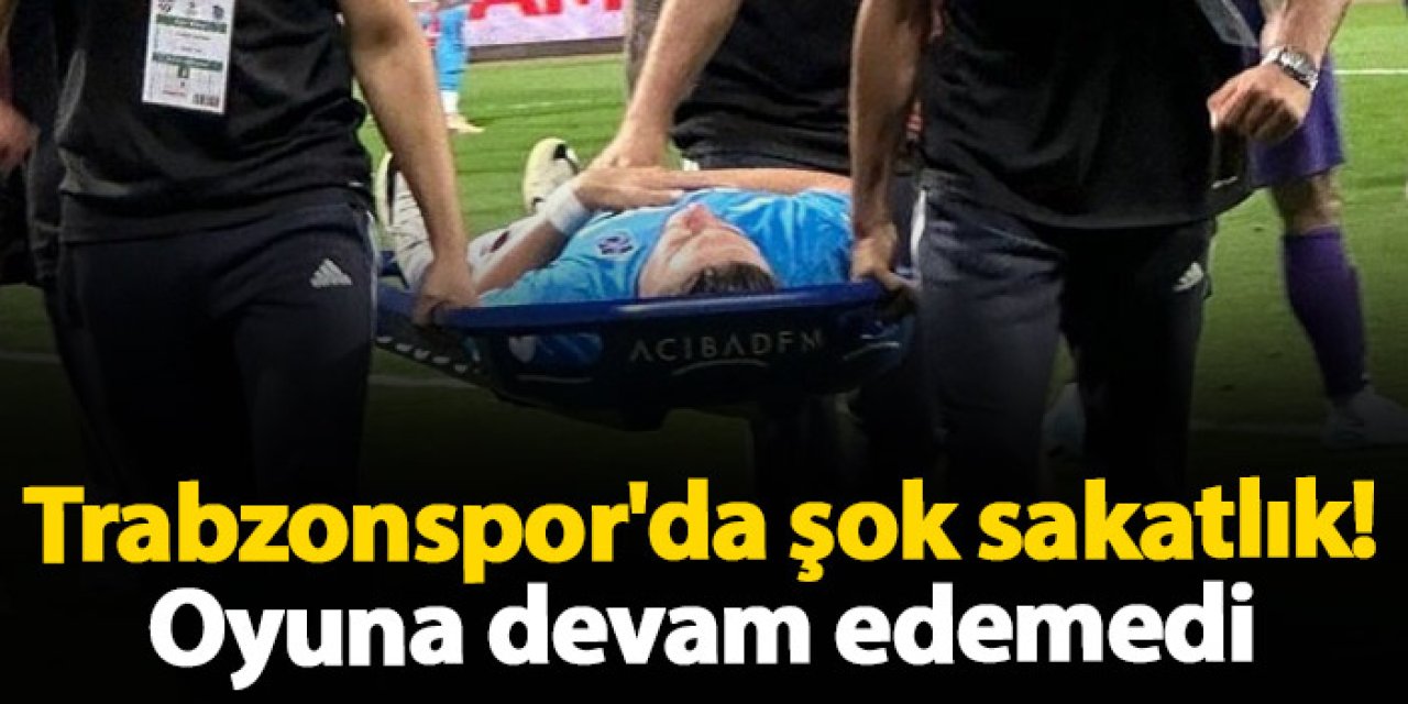 Trabzonspor’da Enis Destan Eyüpspor Deplasmanında Sakatlanarak Oyunu Bıraktı