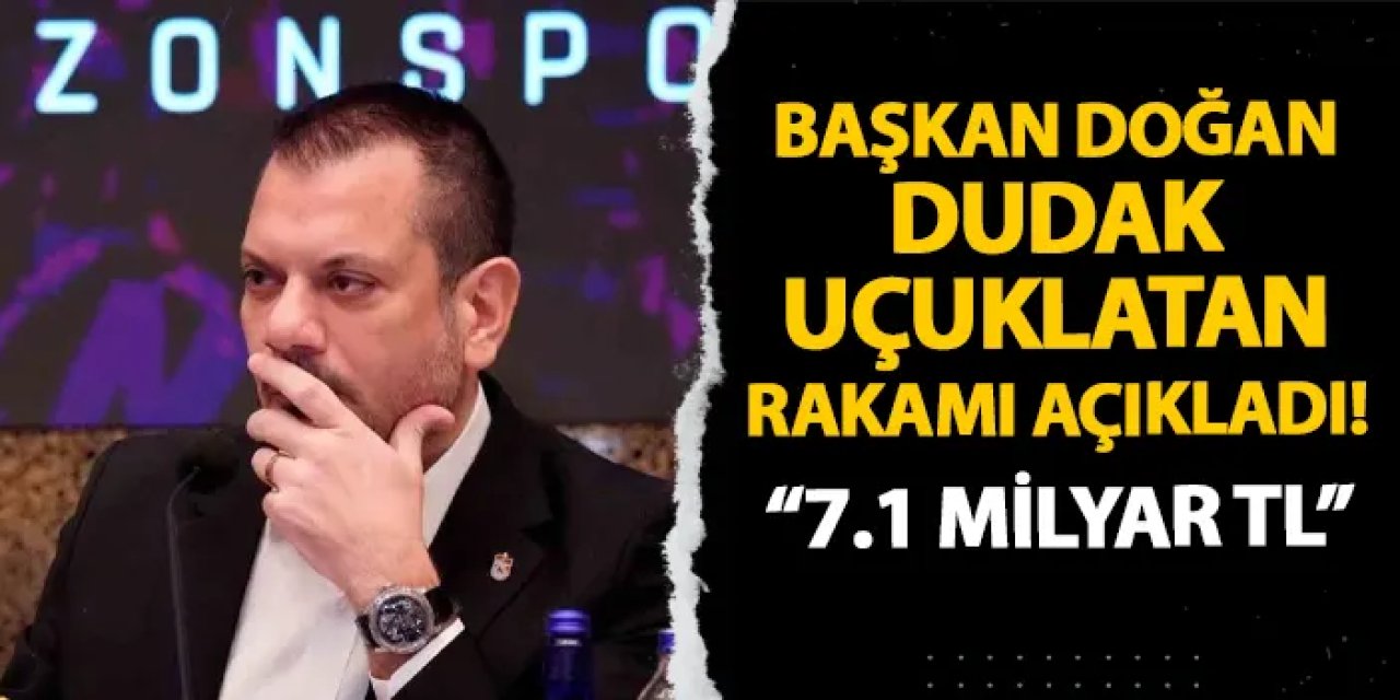 Trabzonspor Başkanı Doğan: Teknik Direktör Perşembe Netleşecek