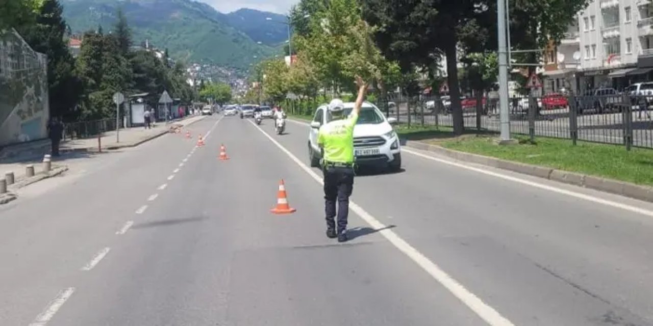 Ordu’da Trafik Denetimlerinde 12 Bin 970 Araç Kontrol Edildi
