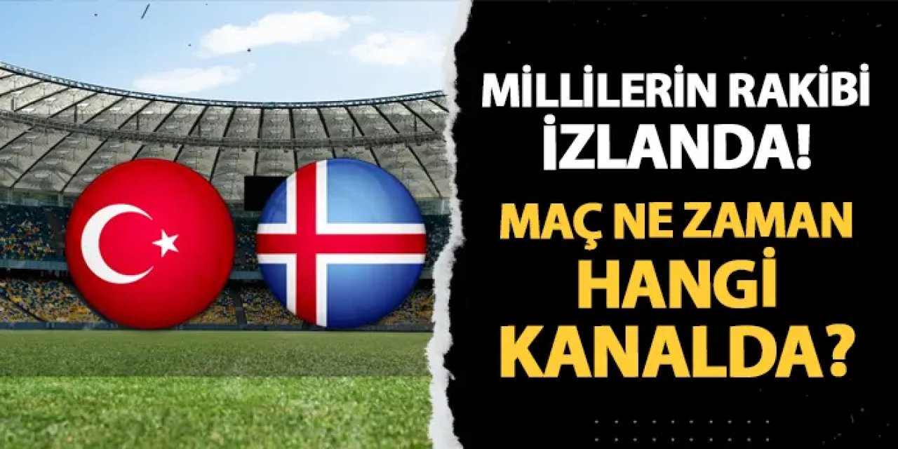 Türkiye'nin rakibi İzlanda: Heyecan dorukta