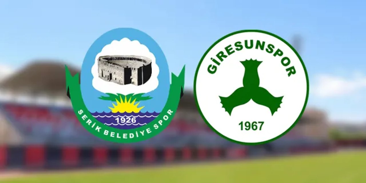 Serik Belediyespor - Giresunspor: Heyecan dorukta
