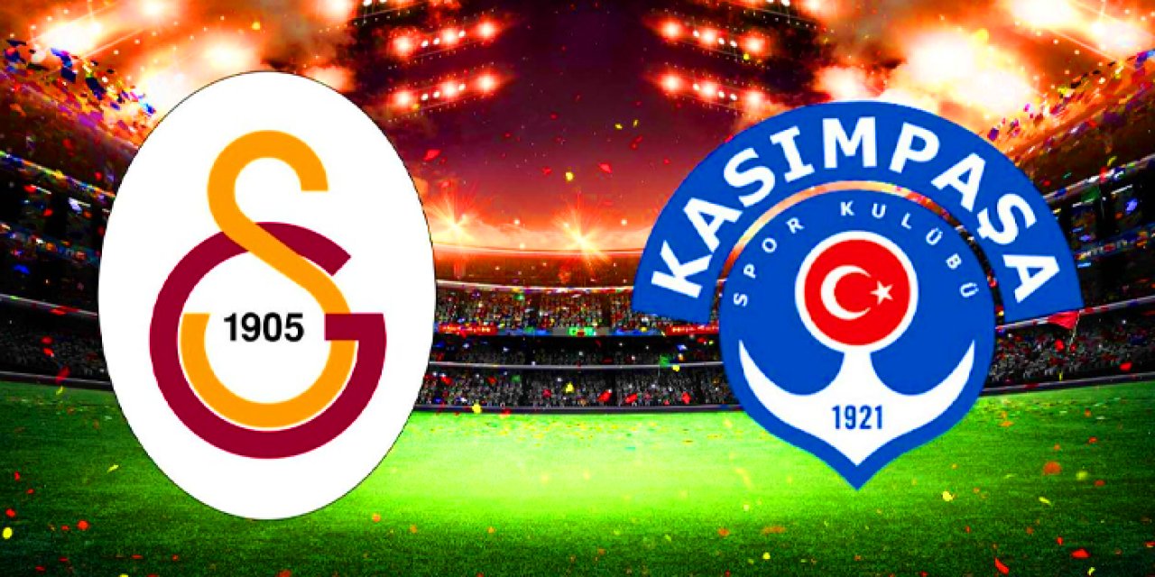Galatasaray - Kasımpaşa ile karşılaşacak